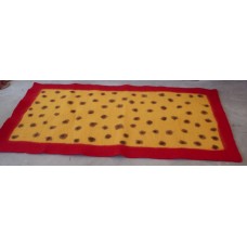 100cm x150 cm Leopard Wetfelting Carpets